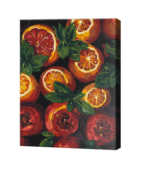 Pictură pe numere 40x50cm Eco. Deliciul suculent